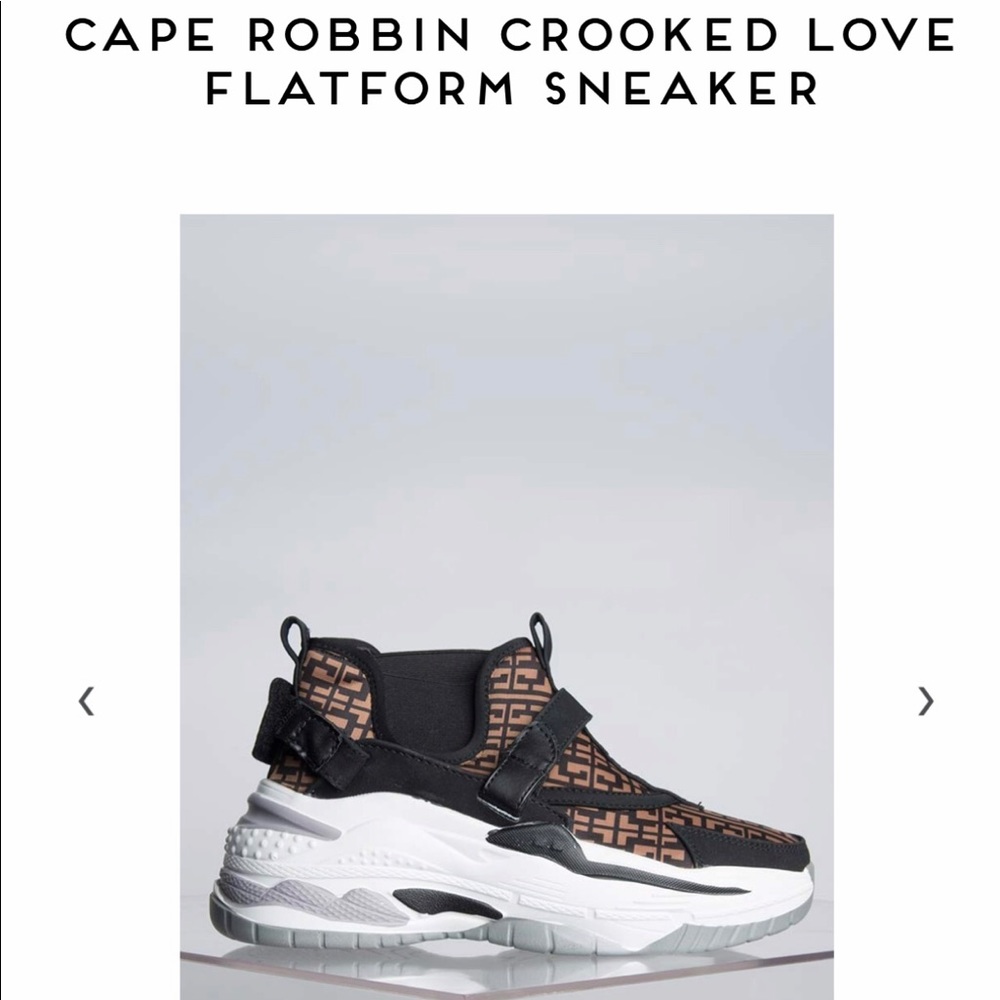 Cape Robbin Platform Gym shoes